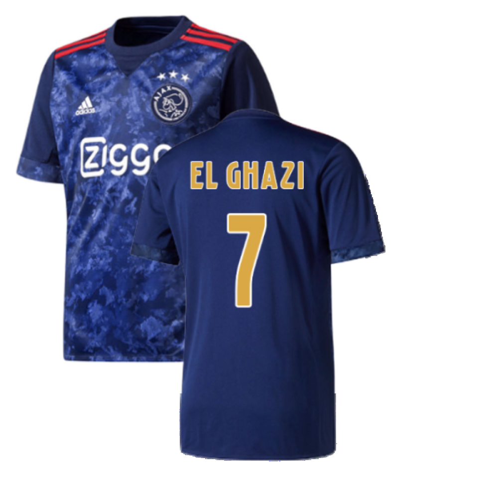 Ajax 2017-18 Away Shirt ((Excellent) S) (El Ghazi 7)