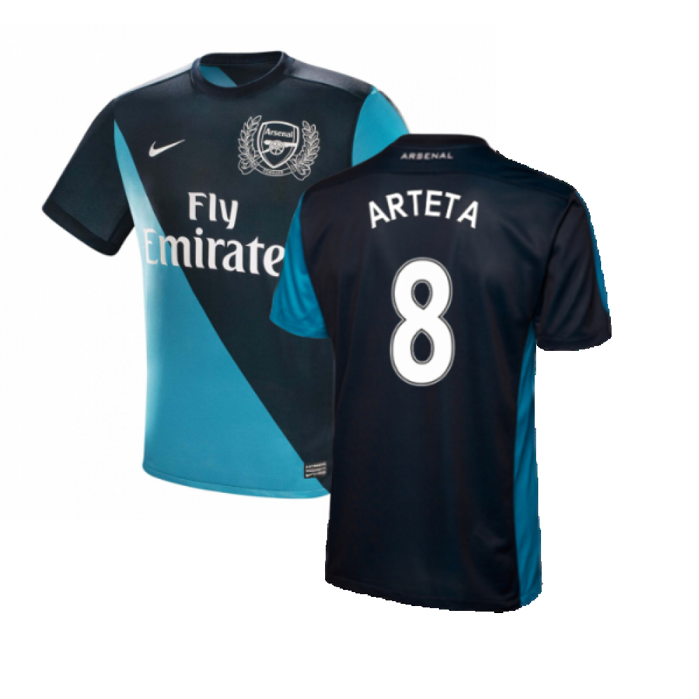 Arsenal 2011-12 Away Shirt ((Excellent) L) (ARTETA 8)_0