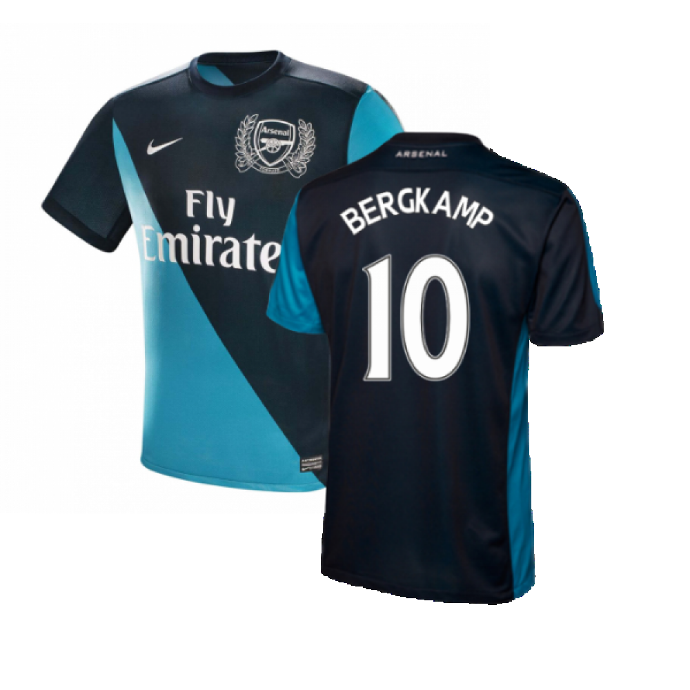 Arsenal 2011-12 Away Shirt ((Excellent) L) (BERGKAMP 10)_0