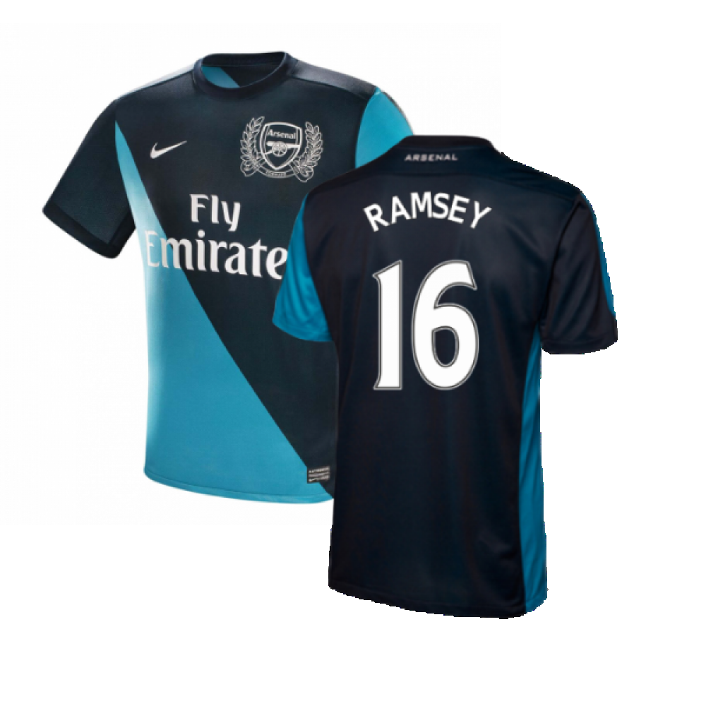Arsenal 2011-12 Away Shirt ((Excellent) L) (RAMSEY 16)_0