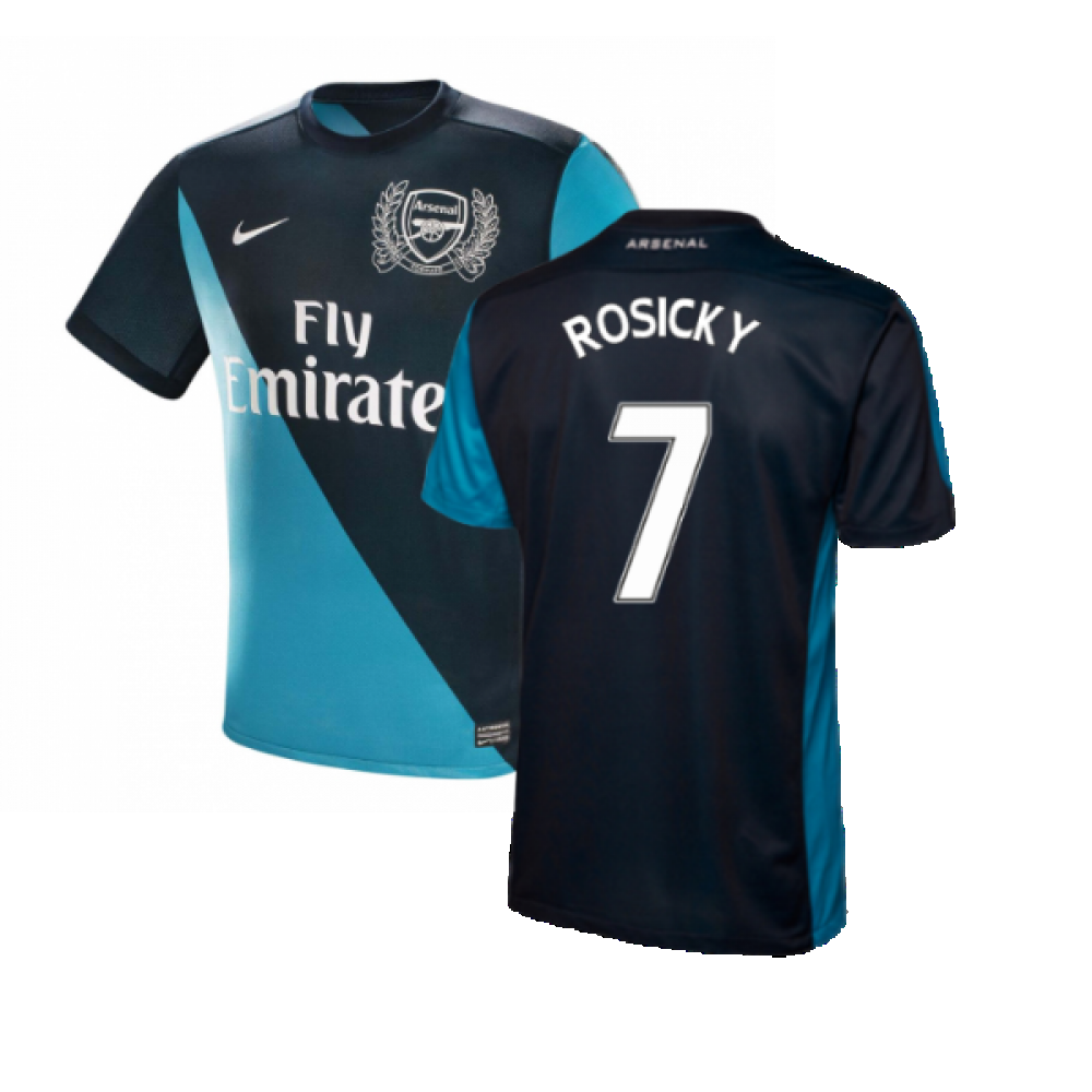 Arsenal 2011-12 Away Shirt ((Excellent) L) (ROSICKY 7)_0