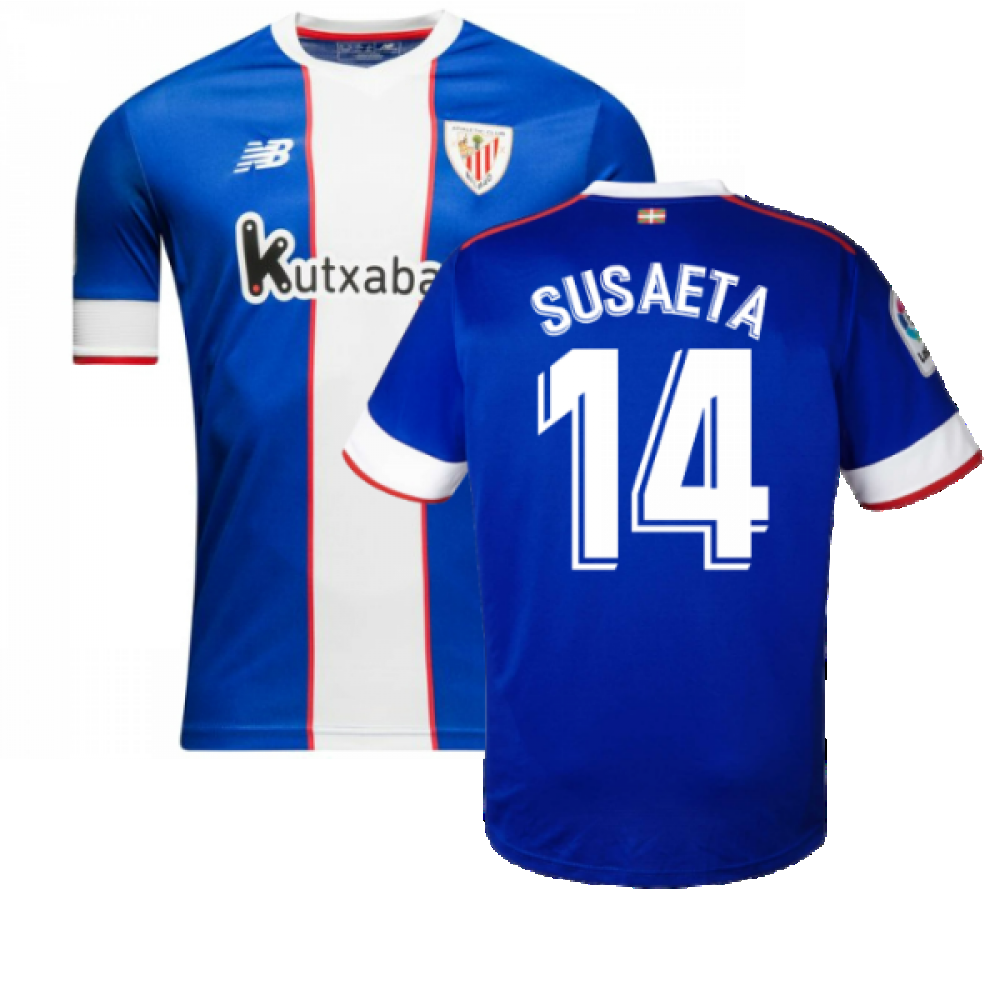 Athletic Bilbao 2017-18 Third Shirt ((Excellent) L) (Susaeta 14)_0