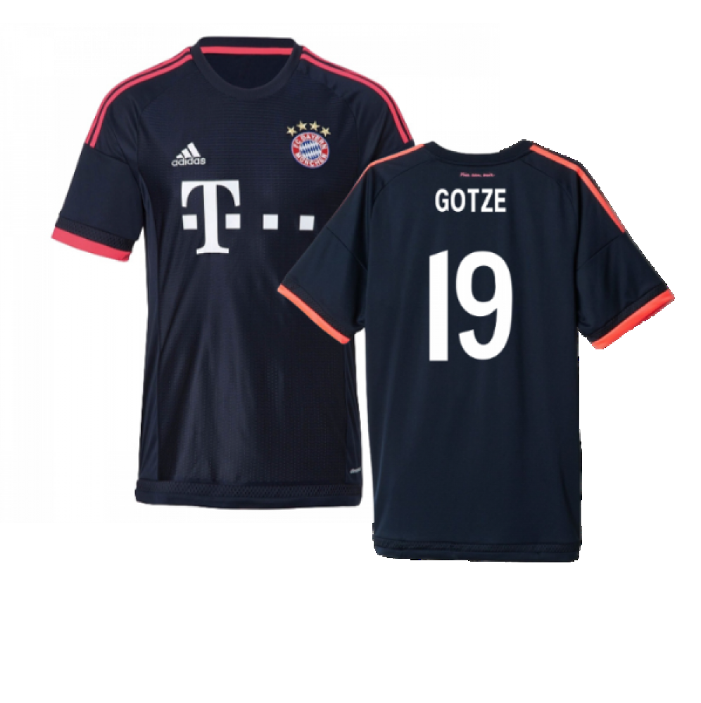 Bayern Munich 2015-16 Third Shirt ((Excellent) S) (Gotze 19)