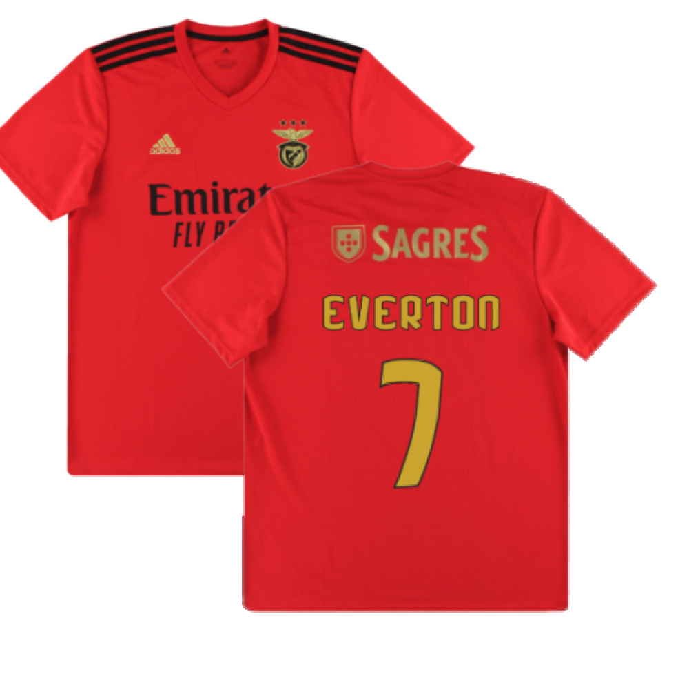 Benfica 2020-21 Home Shirt ((Excellent) L) (EVERTON 7)_0
