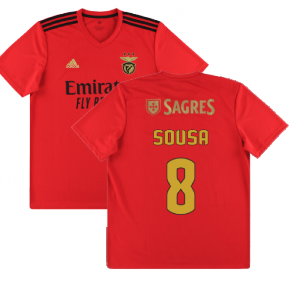 Benfica 2020-21 Home Shirt ((Excellent) L) (SOUSA 8)_0