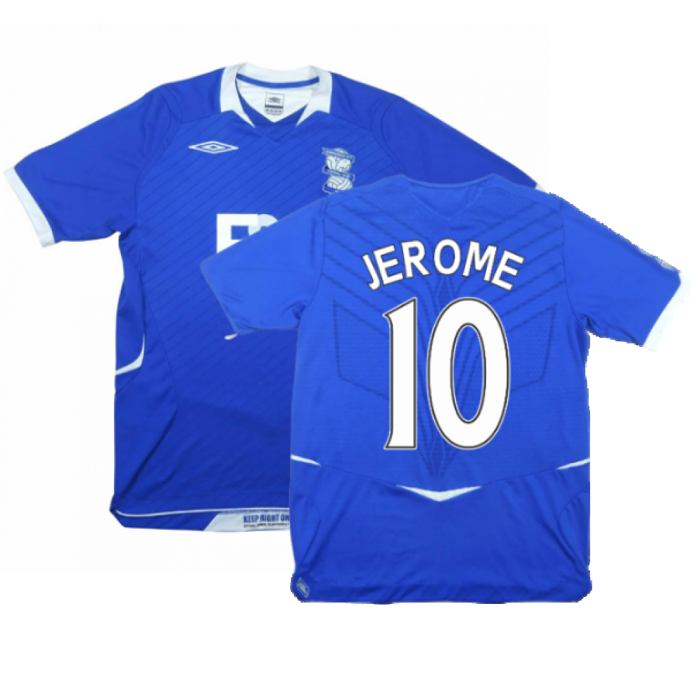 Birmingham 2008-09 Home Shirt ((Good) XXL) (Jerome 10)_0
