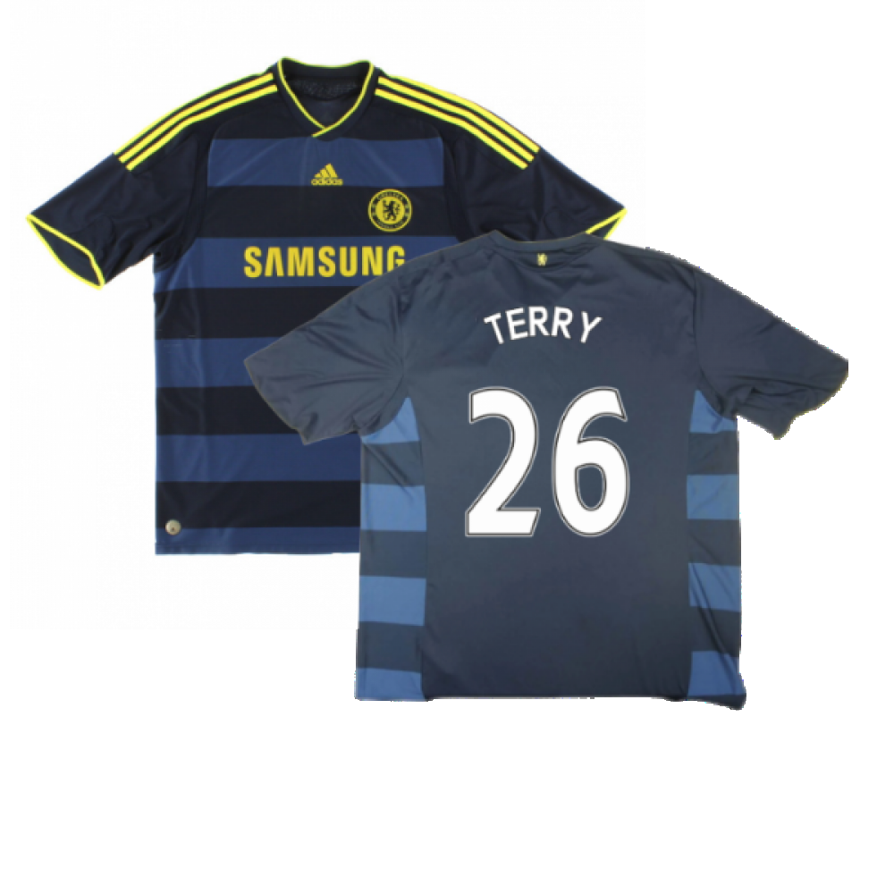 Chelsea 2009-10 Away Shirt ((Very Good) L) (Terry 26)