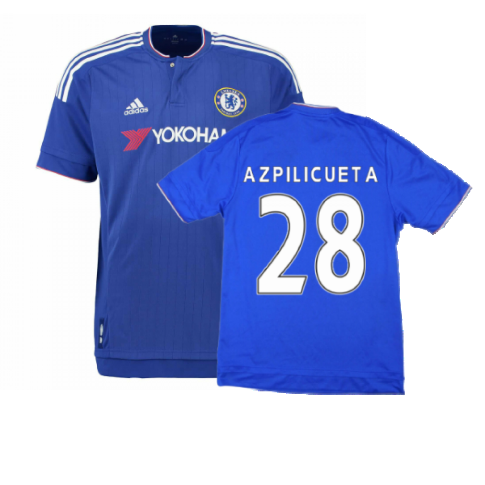 Chelsea 2015-16 Home Shirt ((Excellent) XL) (Azpilicueta 28)
