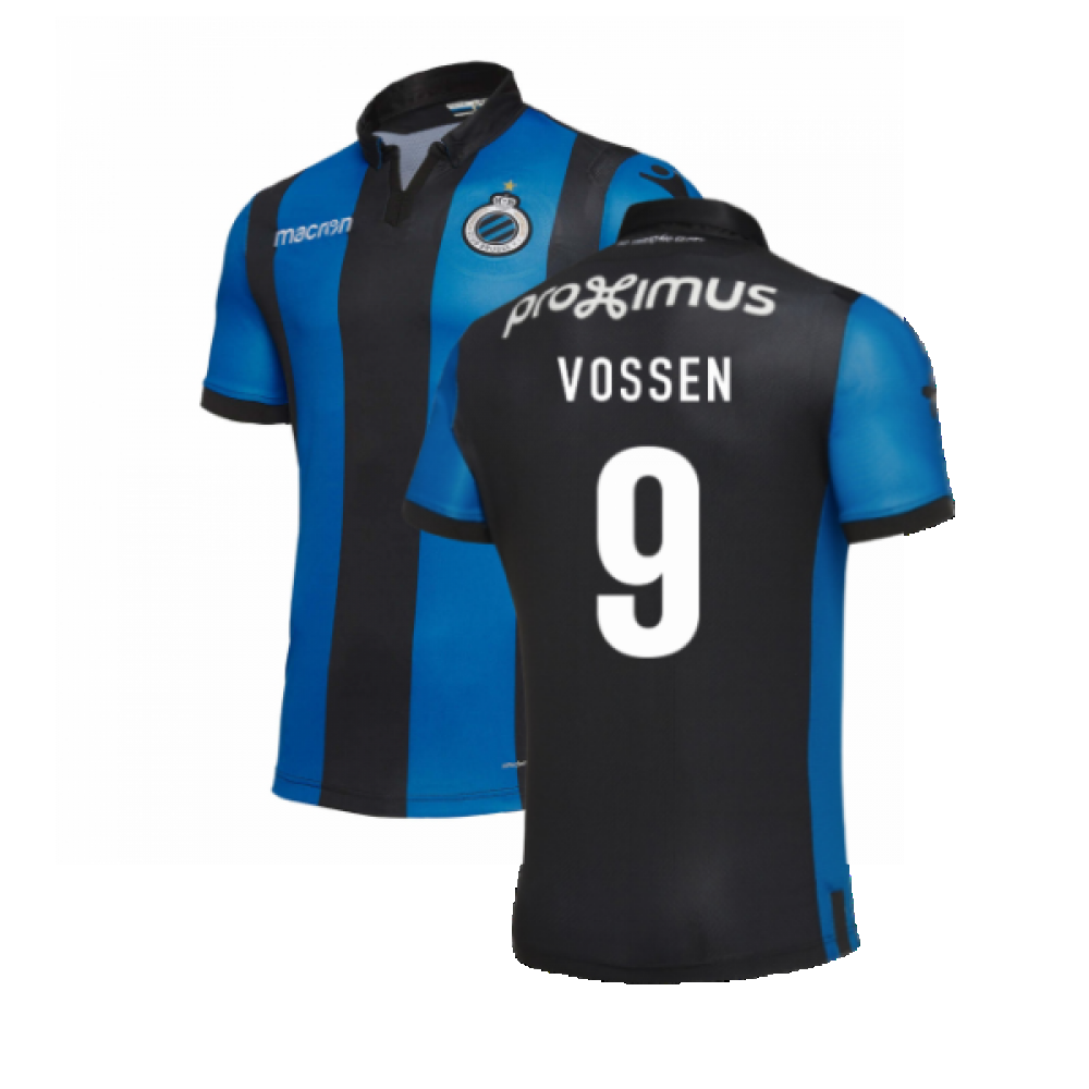 Club Brugge 2018-19 Home Shirt ((Excellent) XXL) (Vossen 9)_0