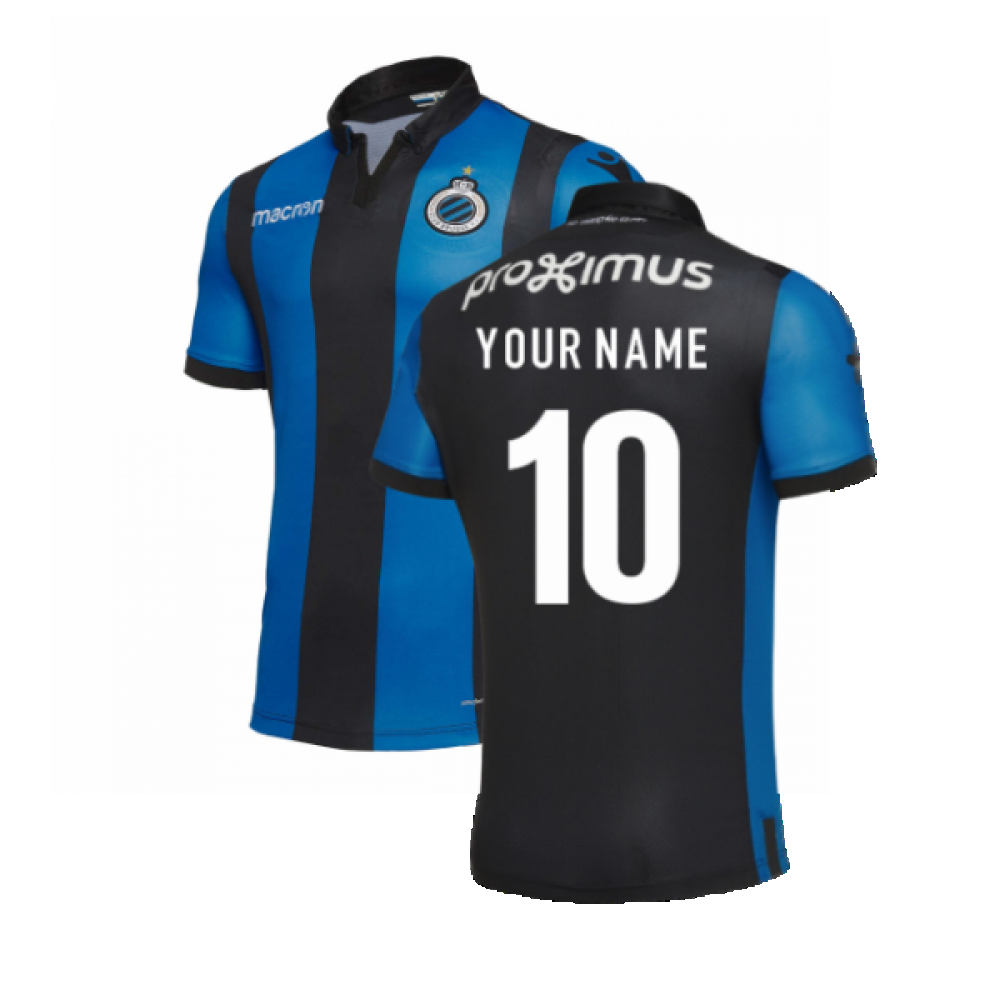 Club Brugge 2018-19 Home Shirt ((Excellent) XXL) (Your Name)_0