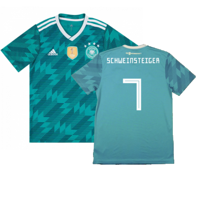 Germany 2018-19 Away Shirt ((Very Good) M) (Schweinsteiger 7)