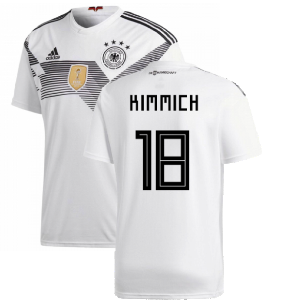 Germany 2018-19 Home Shirt ((Excellent) L) (Kimmich 18)