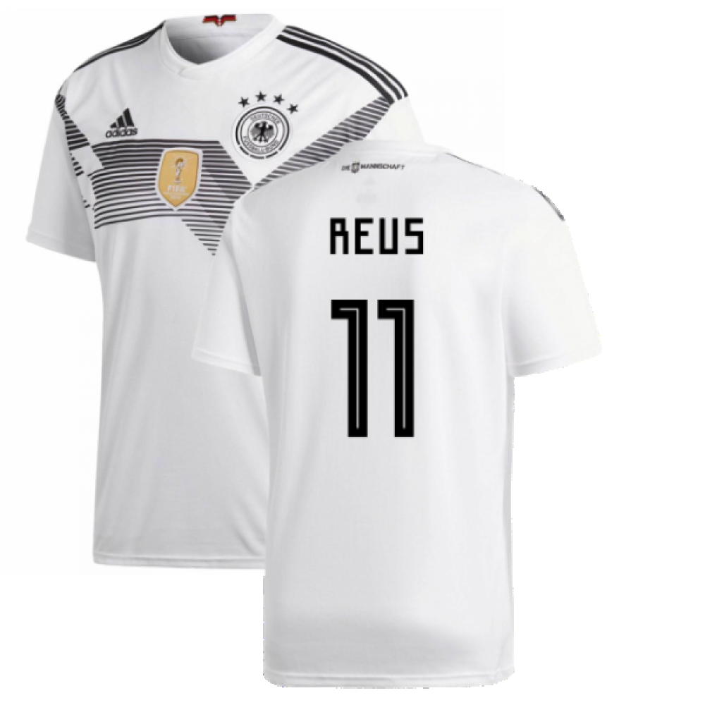 Germany 2018-19 Home Shirt ((Excellent) L) (Reus 11)