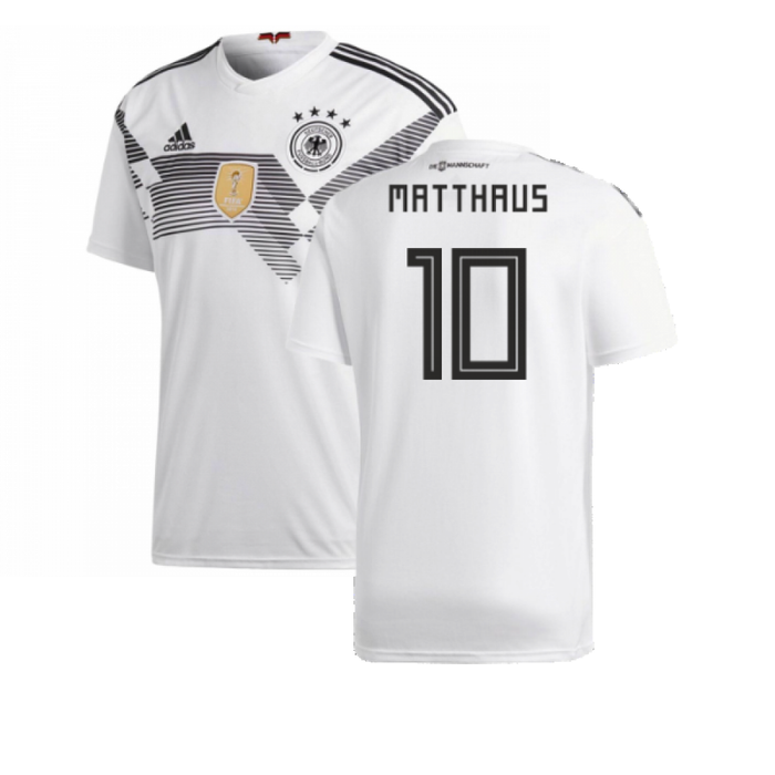 Germany 2018-19 Home Shirt ((Very Good) XL) (Matthaus 10)