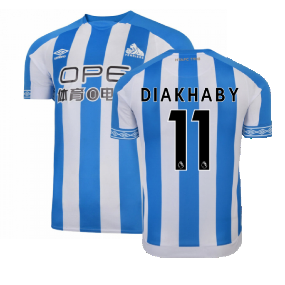 Huddersfield 2018-19 Home Shirt ((Excellent) M) (Diakhaby 11)_0