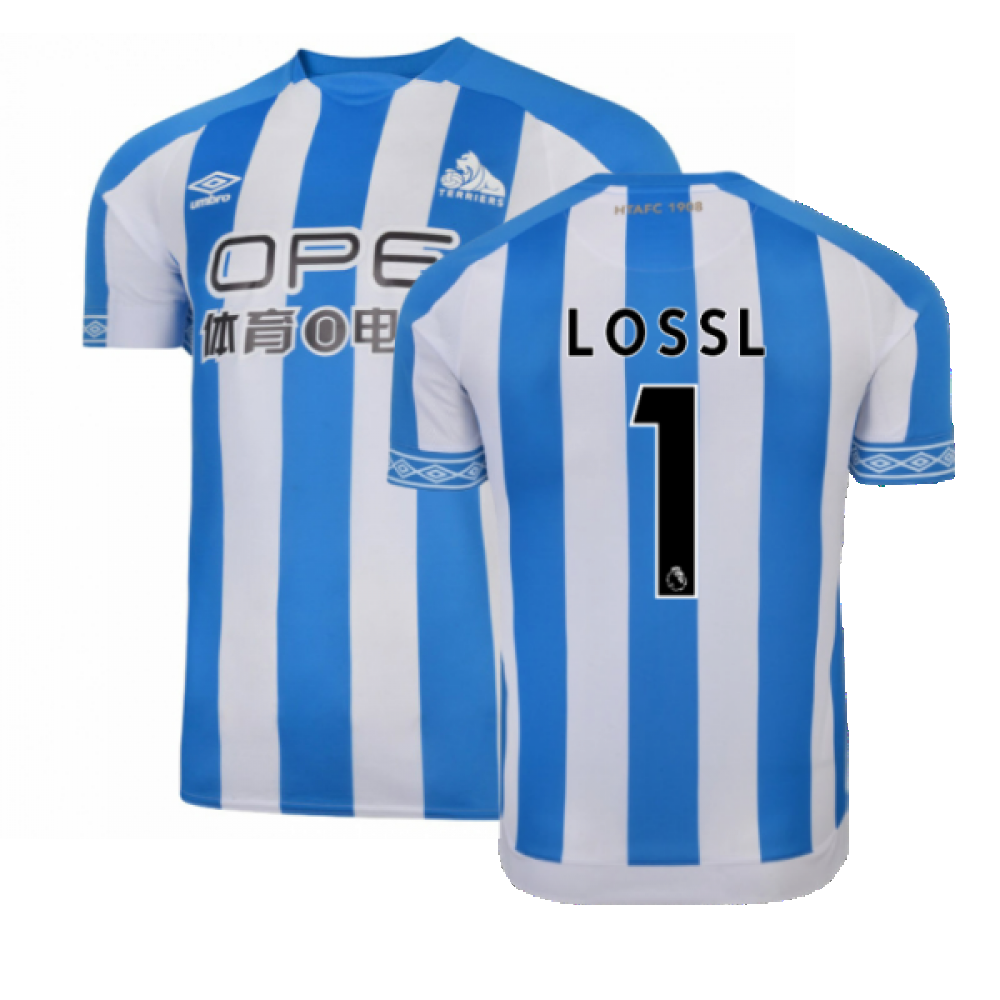Huddersfield 2018-19 Home Shirt ((Excellent) M) (Lossl 1)_0