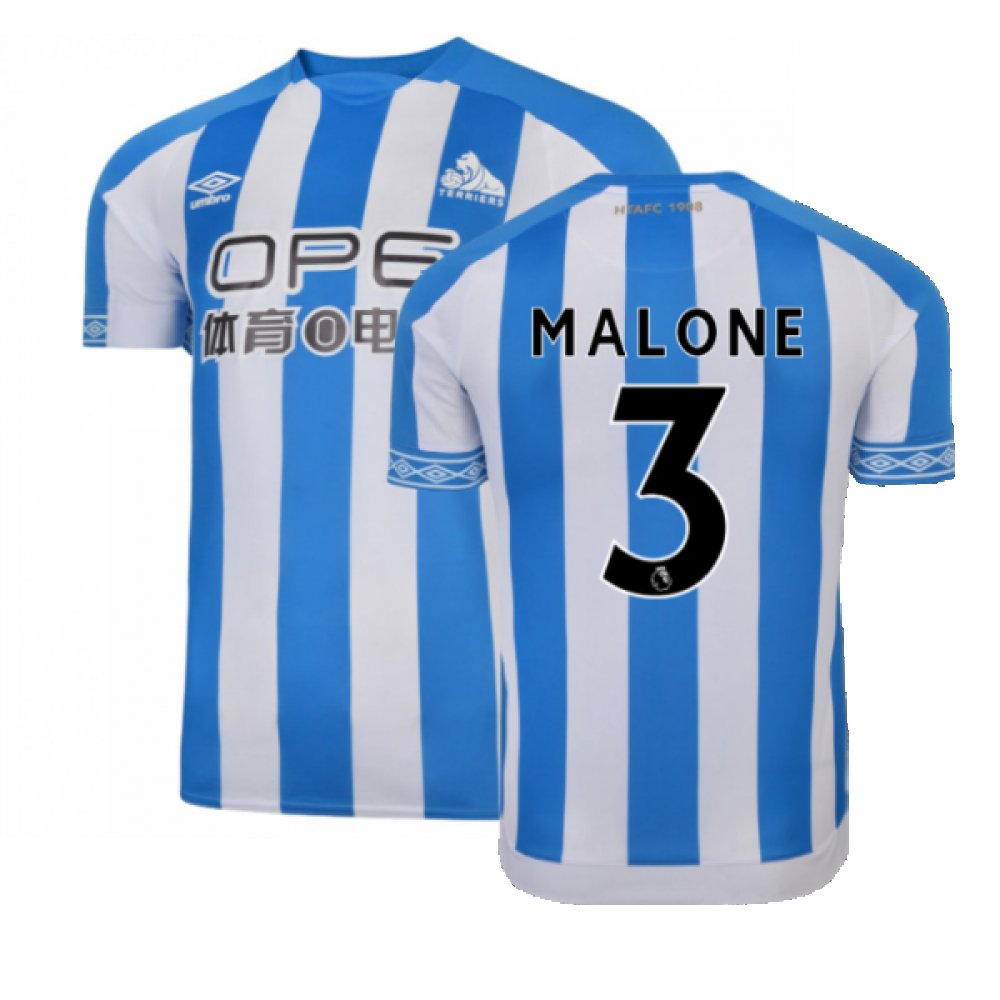 Huddersfield 2018-19 Home Shirt ((Excellent) M) (Malone 3)_0