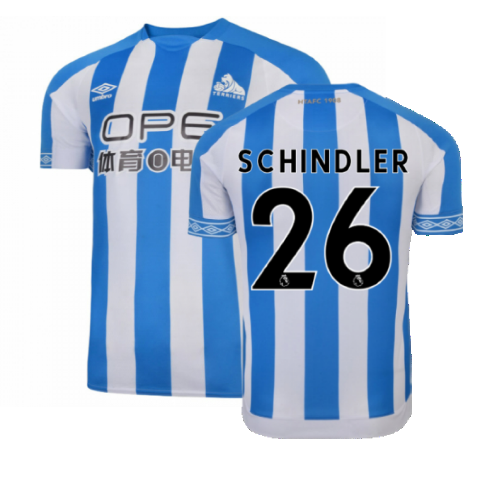 Huddersfield 2018-19 Home Shirt ((Excellent) M) (Schindler 26)_0
