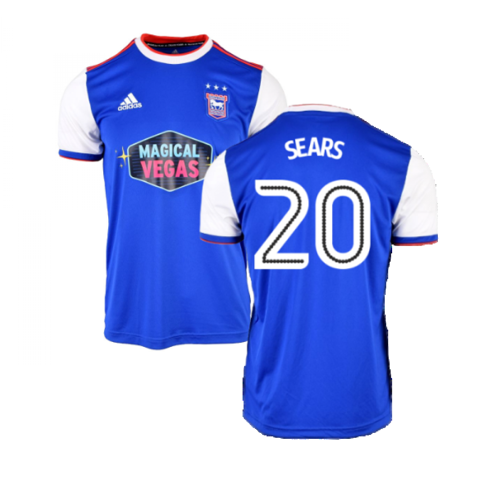 Ipswich Town 2018-19 Home Shirt ((Excellent) XXL) (Sears 20)