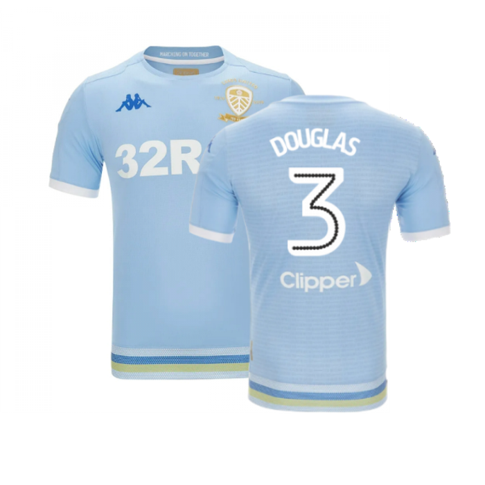 Leeds United 2019-20 Third Shirt ((Excellent) XL) (Douglas 3)