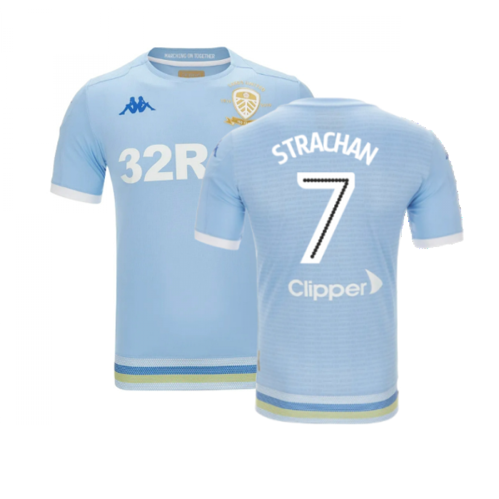 Leeds United 2019-20 Third Shirt ((Excellent) XL) (STRACHAN 7)