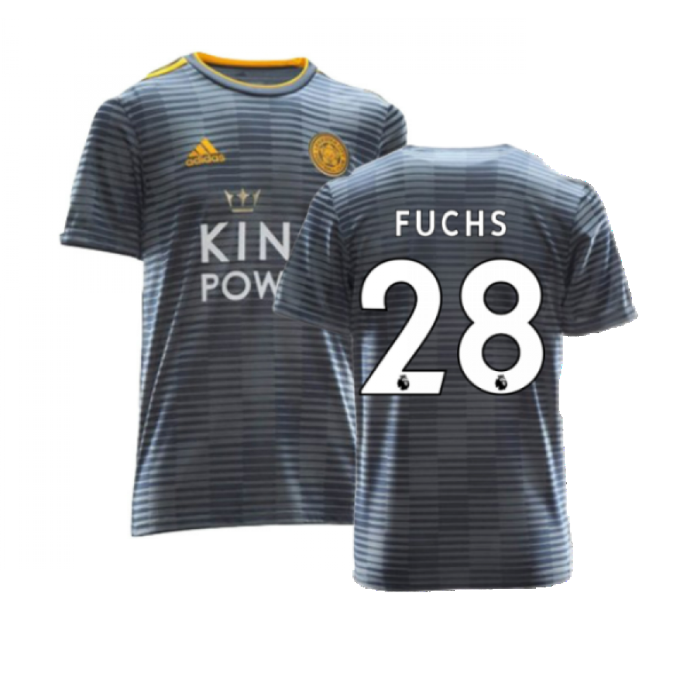 Leicester City 2018-19 Away Shirt ((Excellent) L) (Fuchs 28)