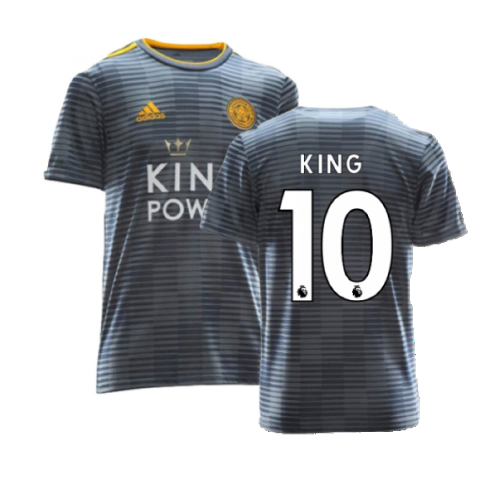 Leicester City 2018-19 Away Shirt ((Excellent) L) (King 10)