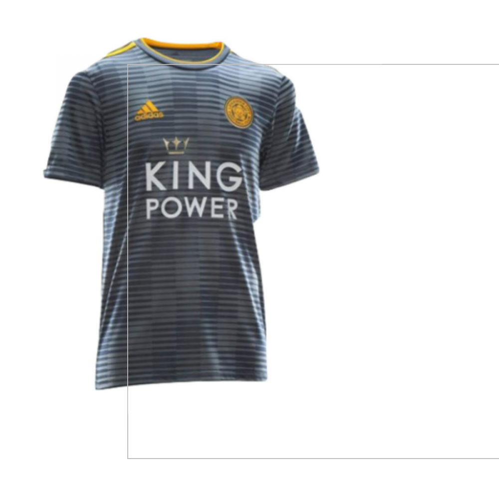 Leicester City 2018-19 Away Shirt ((Excellent) L) (Maddison 10 )
