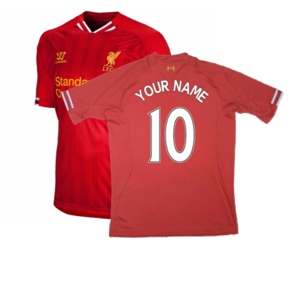 Liverpool 2013-14 Home Shirt ((Excellent) M) (Your Name)_0