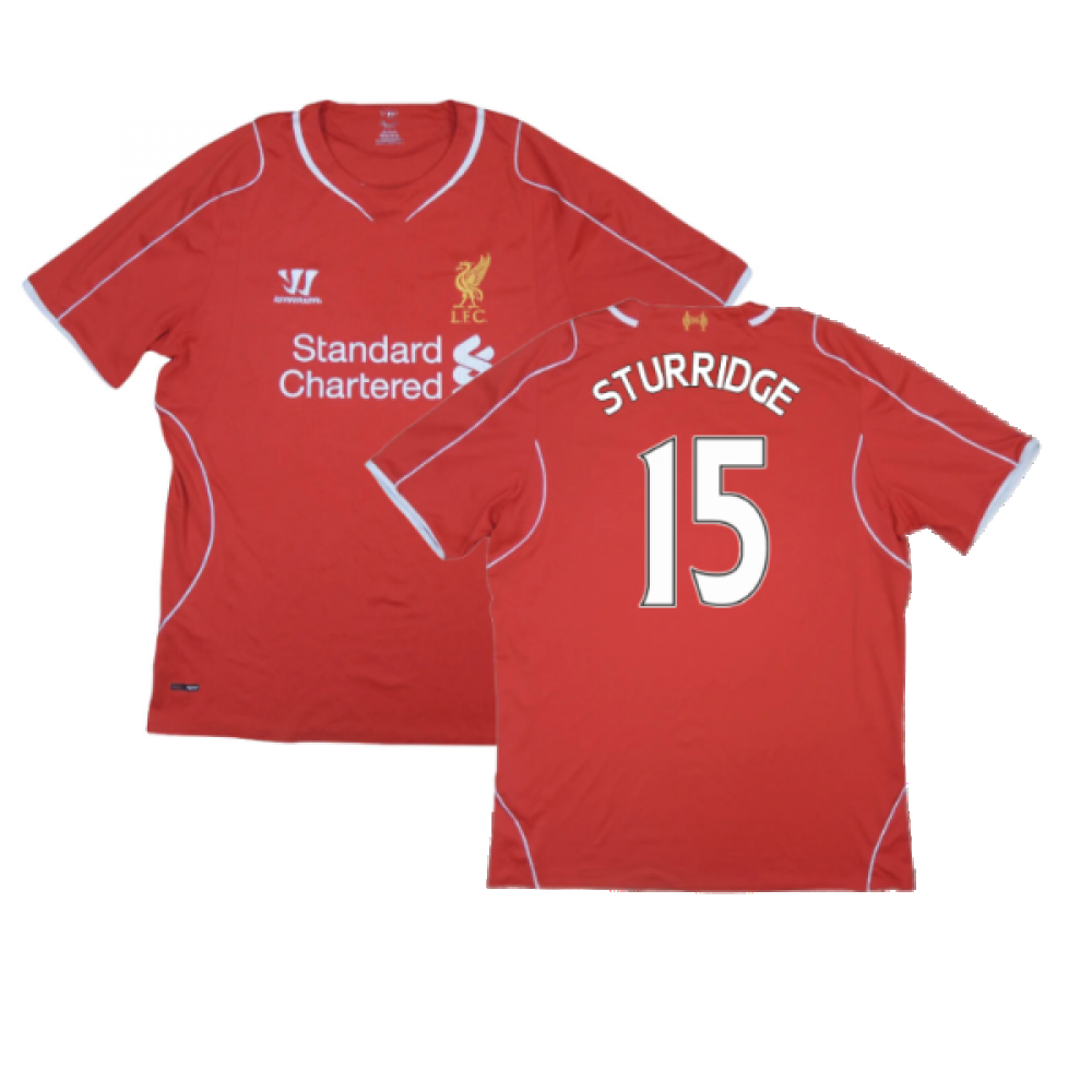 Liverpool 2014-15 Home Shirt ((Good) XL) (STURRIDGE 15)_0