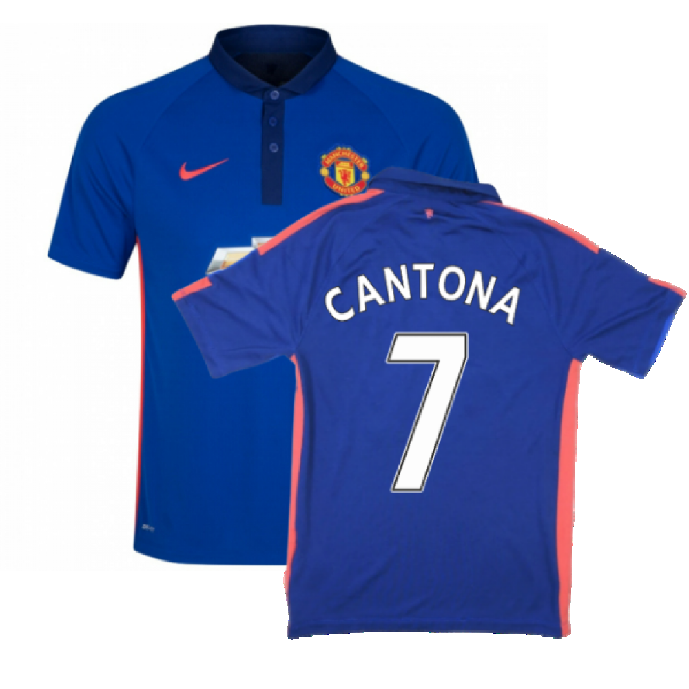 Manchester United 2014-15 Third Shirt ((Very Good) L) (Cantona 7)