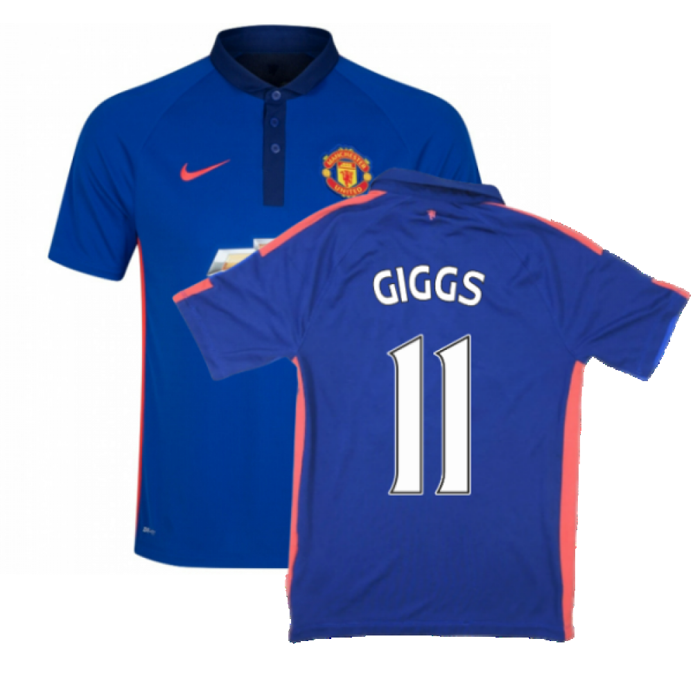 Manchester United 2014-15 Third Shirt ((Very Good) L) (Giggs 11)