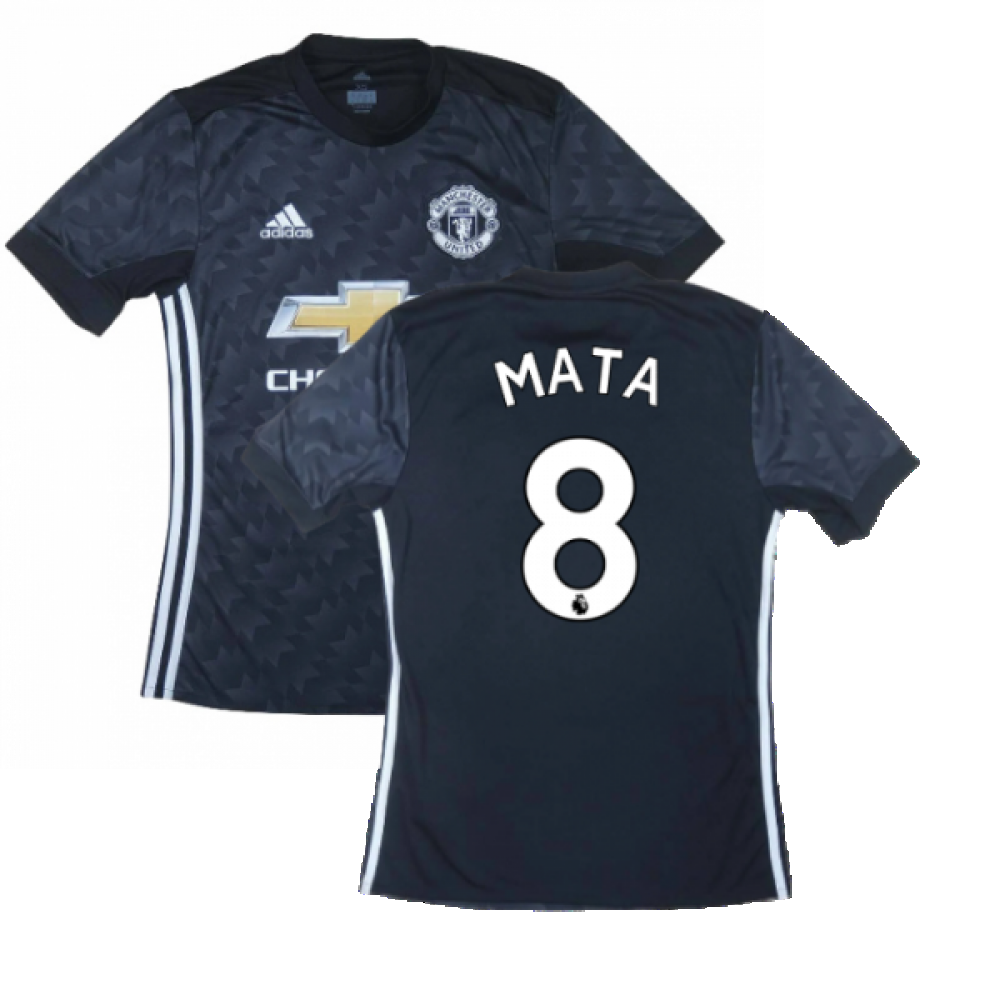 Manchester United 2017-18 Away Shirt ((Excellent) L) (Mata 8)