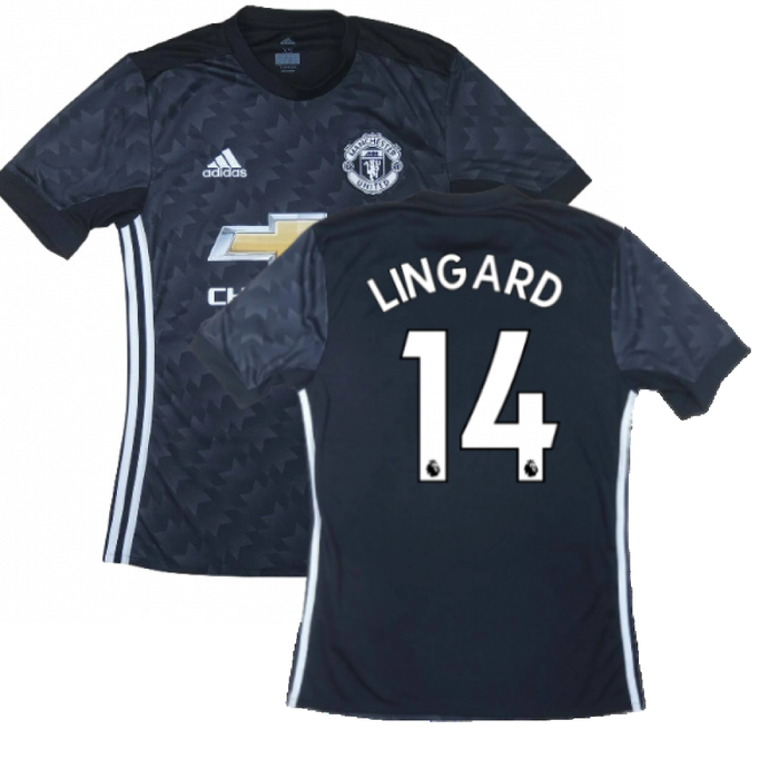 Manchester United 2017-18 Away Shirt ((Very Good) L) (Lingard 14)