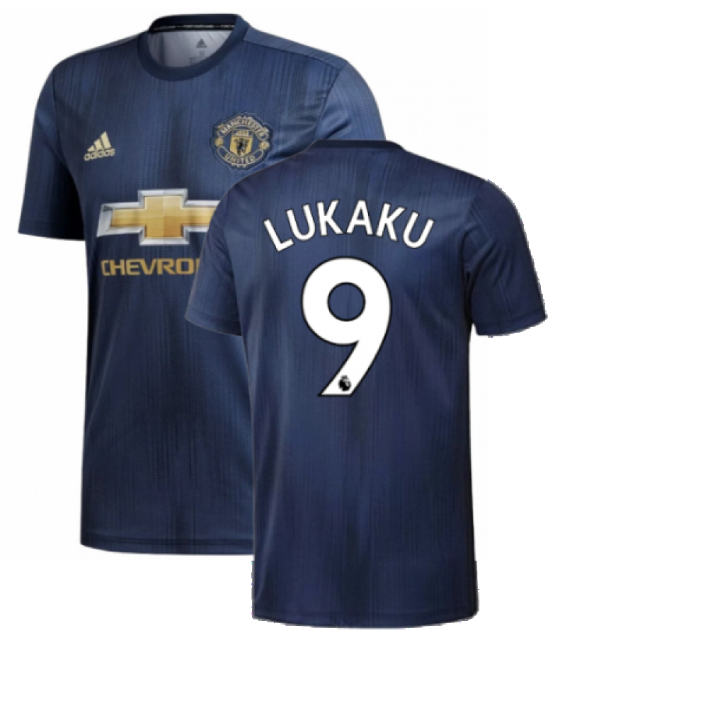 Manchester United 2018-19 Third Shirt ((Excellent) M) (Lukaku 9)