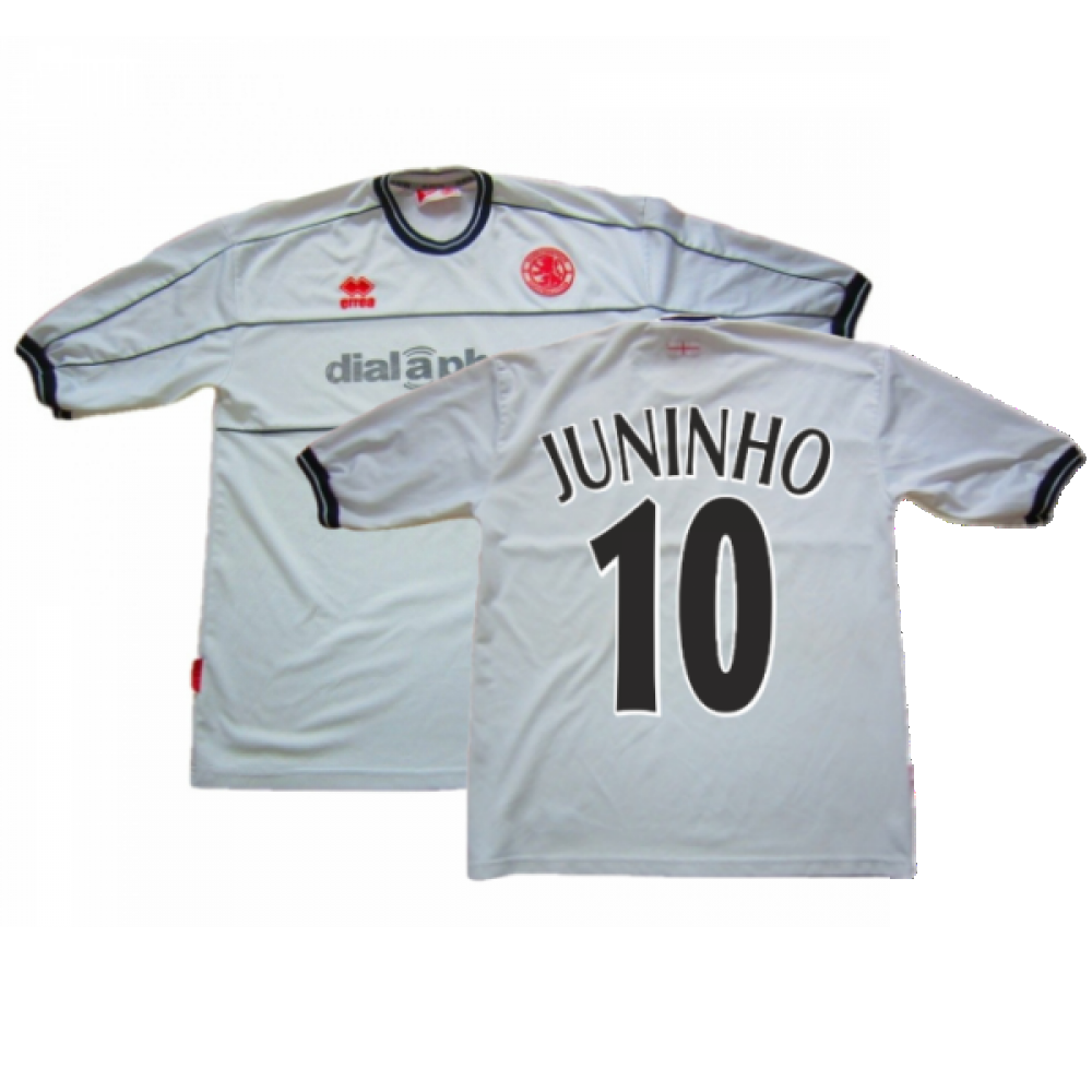 Middlesbrough 2002-03 Away Shirt ((Excellent) XL) (Juninho 10)_0