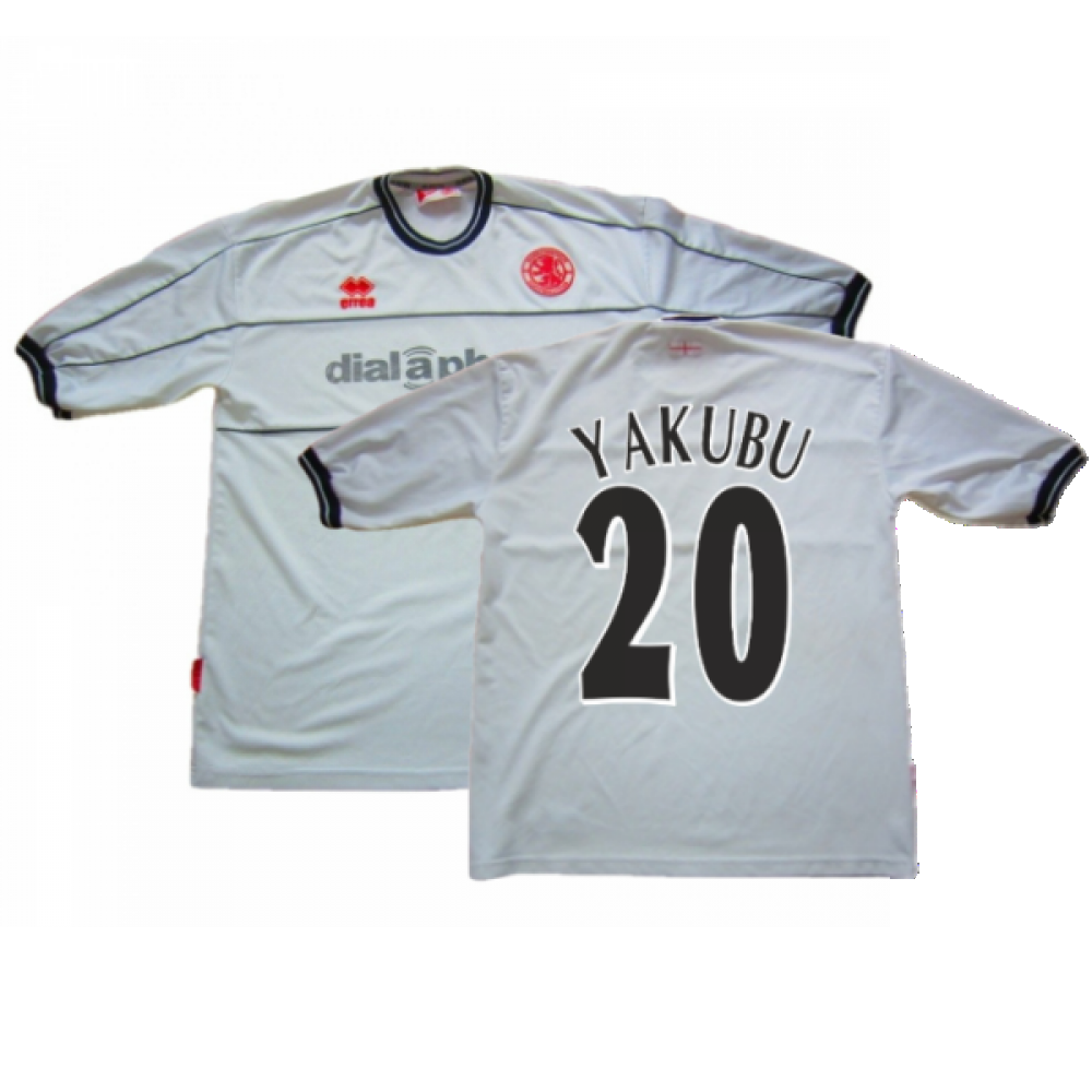 Middlesbrough 2002-03 Away Shirt ((Excellent) XL) (Yakubu 20)_0