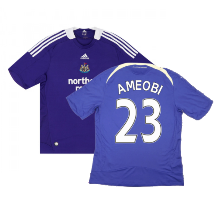 Newcastle 2008-09 Away Shirt ((Excellent) L) (Ameobi 23)