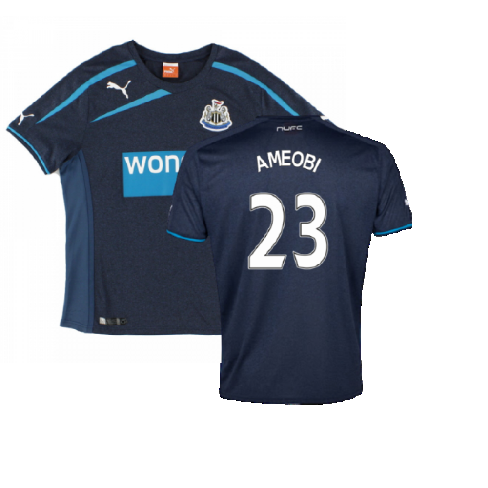 Newcastle United 2013-14 Away Shirt ((Excellent) 3XL) (Ameobi 23)_0