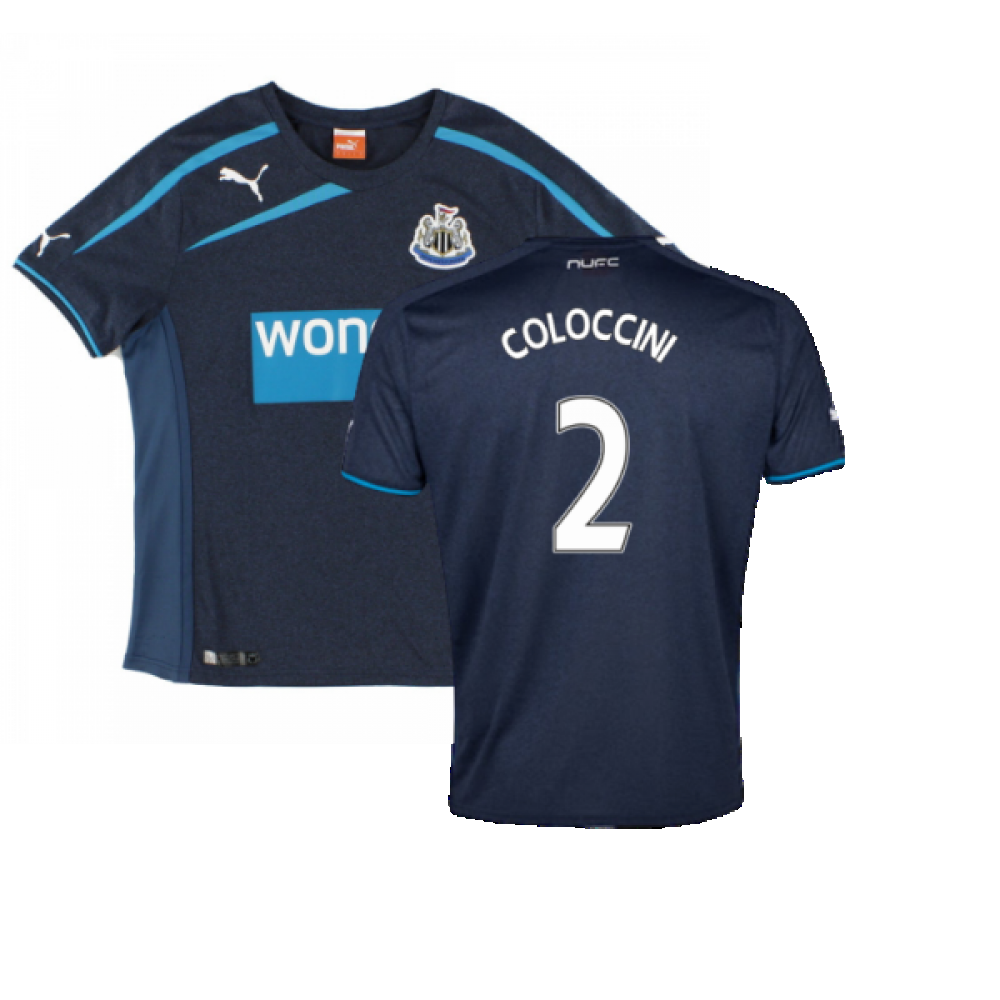 Newcastle United 2013-14 Away Shirt ((Excellent) 3XL) (Coloccini 2)_0