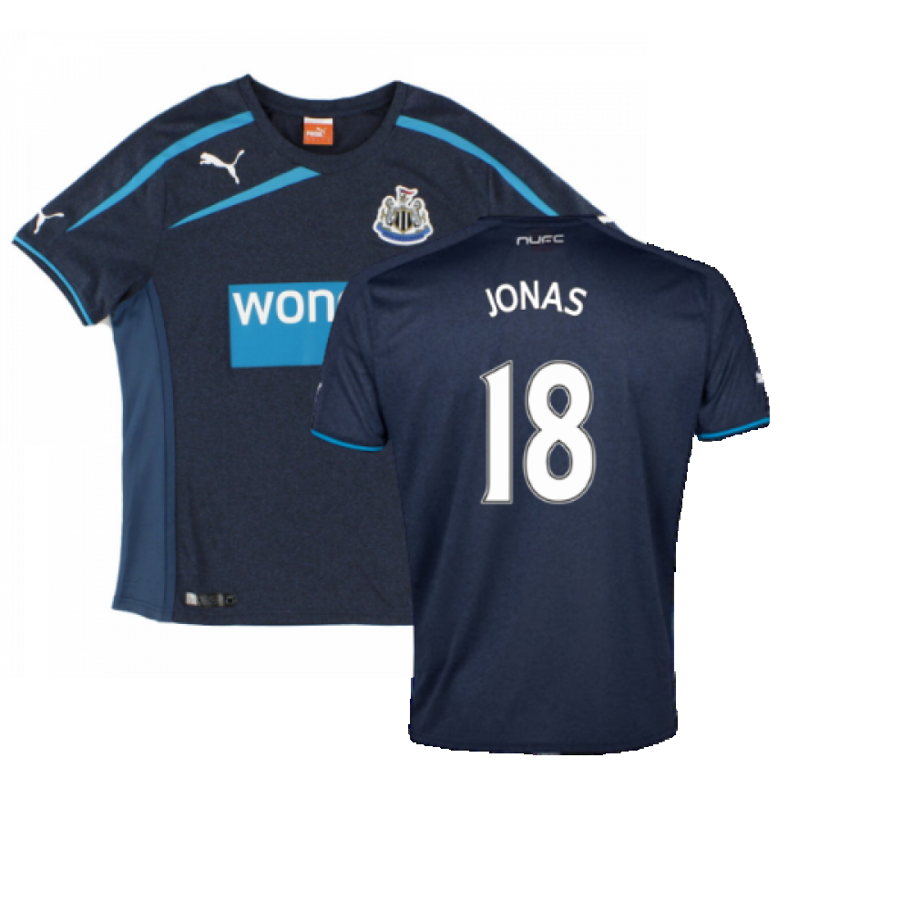 Newcastle United 2013-14 Away Shirt ((Excellent) 3XL) (Jonas 18)_0