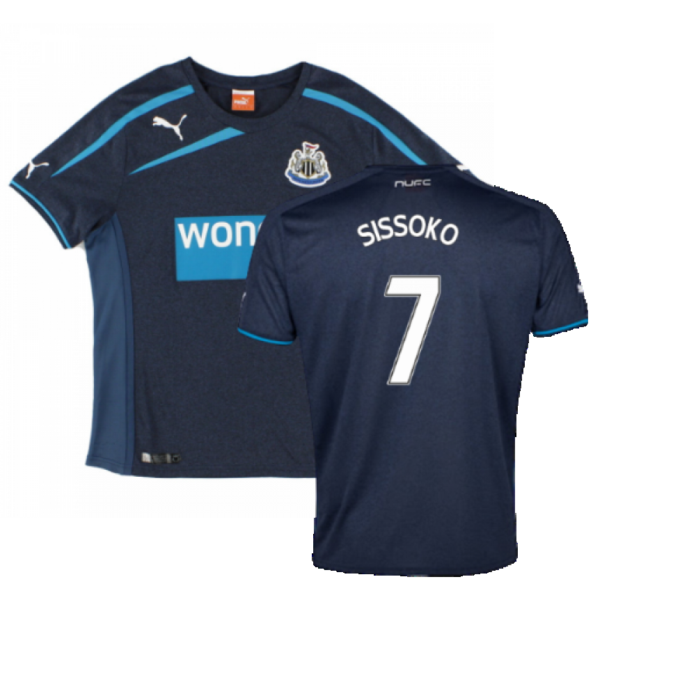 Newcastle United 2013-14 Away Shirt ((Excellent) 3XL) (Sissoko 7)_0