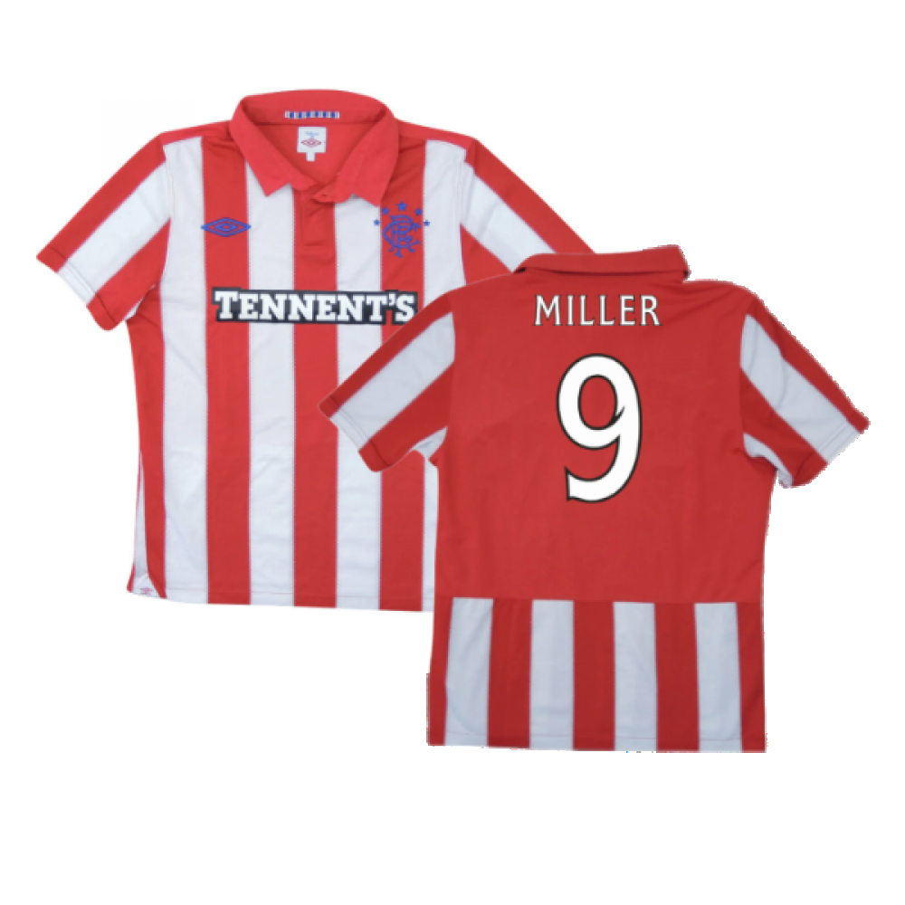 Rangers 2010-11 Away Shirt ((Very Good) S) (Miller 9)_0