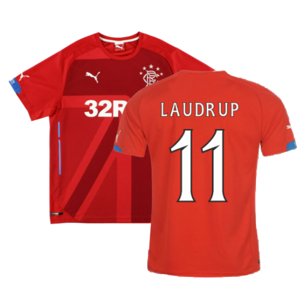 Rangers 2014-15 Third Shirt ((Excellent) XXL) (LAUDRUP 11)_0