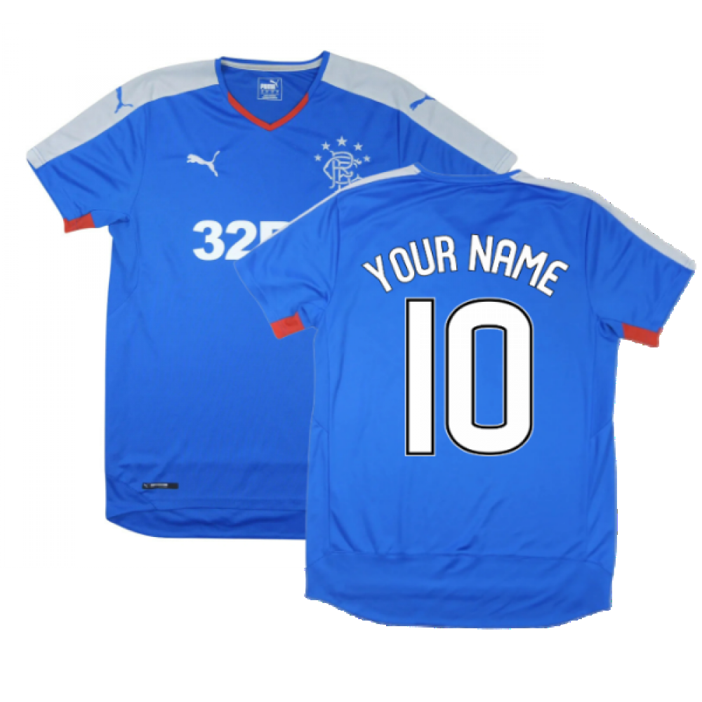 Rangers 2015-16 Home Shirt ((Excellent) S) (Your Name)_0