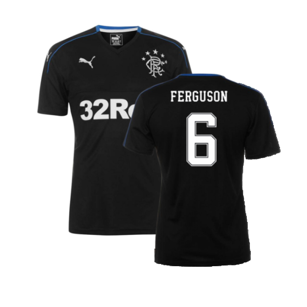 Rangers 2017-18 Third Shirt ((Good) L) (FERGUSON 6)_0