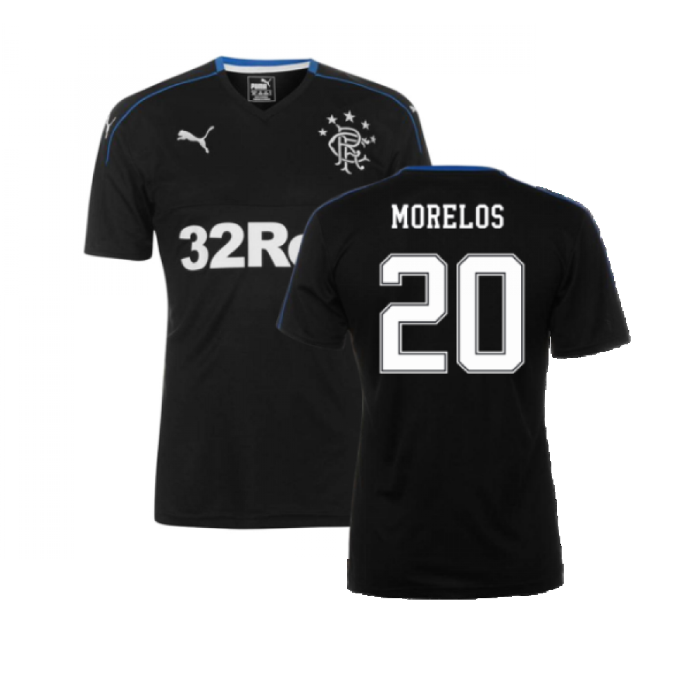 Rangers 2017-18 Third Shirt ((Good) L) (MORELOS 20)_0