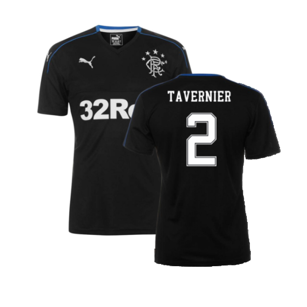 Rangers 2017-18 Third Shirt ((Good) L) (TAVERNIER 2)_0