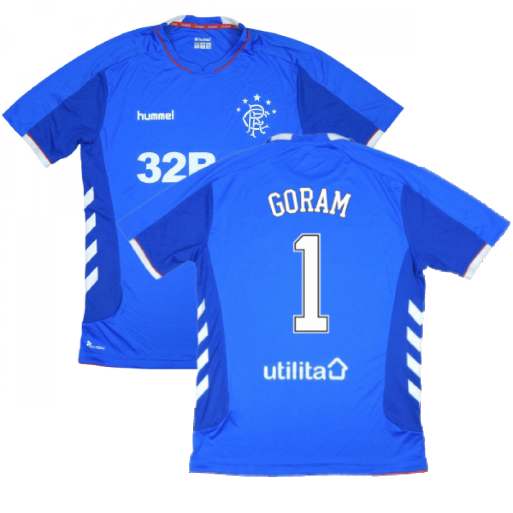 Rangers 2018-19 Home Shirt ((Excellent) L) (GORAM 1)_0