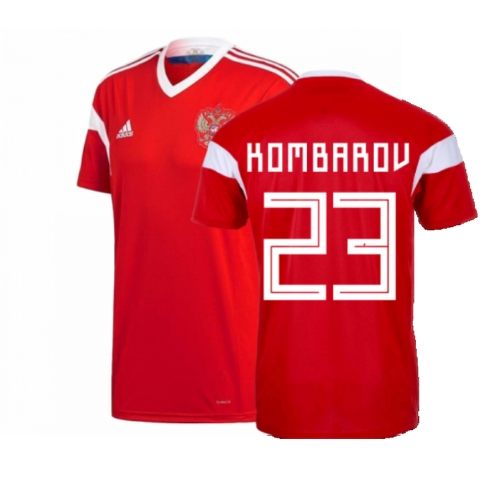 Russia 2018-19 Home Shirt ((Excellent) L) (Kombarov 23)